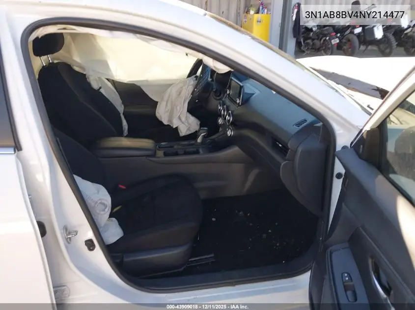 3N1AB8BV4NY214477 2022 Nissan Sentra S Xtronic Cvt