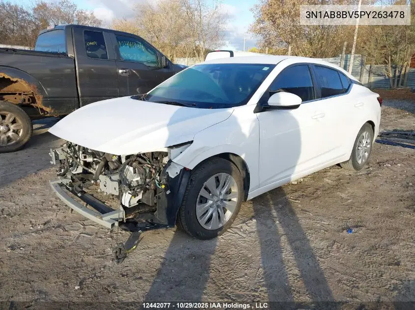 3N1AB8BV5PY263478 2023 Nissan Sentra S/S Plus