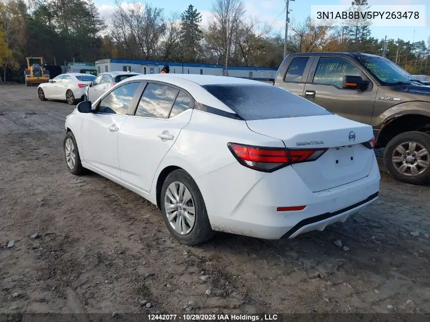 3N1AB8BV5PY263478 2023 Nissan Sentra S/S Plus
