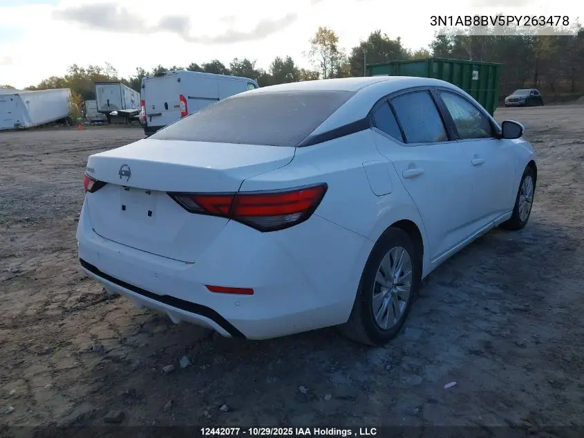 3N1AB8BV5PY263478 2023 Nissan Sentra S/S Plus