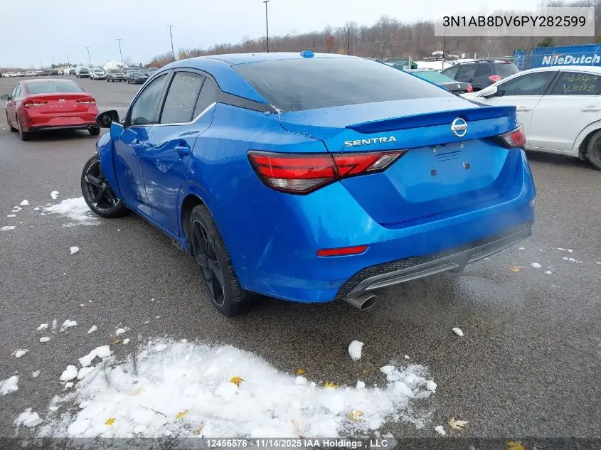 3N1AB8DV6PY282599 2023 Nissan Sentra Sr/Sr Midnight Edition