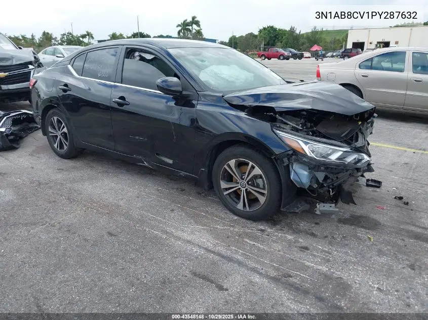 3N1AB8CV1PY287632 2023 Nissan Sentra Sv Xtronic Cvt