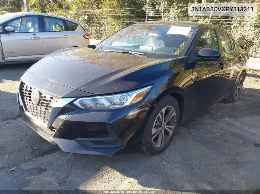 3N1AB8CVXPY313211 2023 Nissan Sentra Sv Xtronic Cvt