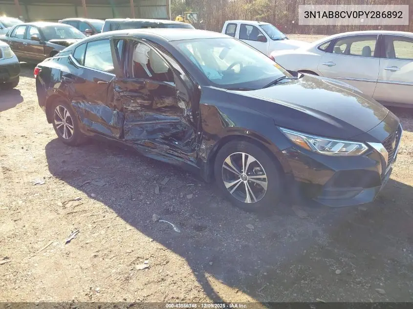 3N1AB8CV0PY286892 2023 Nissan Sentra Sv Xtronic Cvt