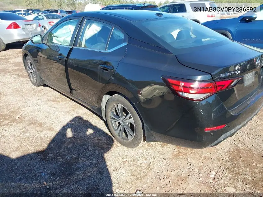 3N1AB8CV0PY286892 2023 Nissan Sentra Sv Xtronic Cvt
