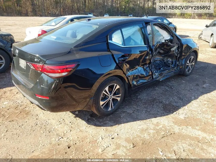 3N1AB8CV0PY286892 2023 Nissan Sentra Sv Xtronic Cvt