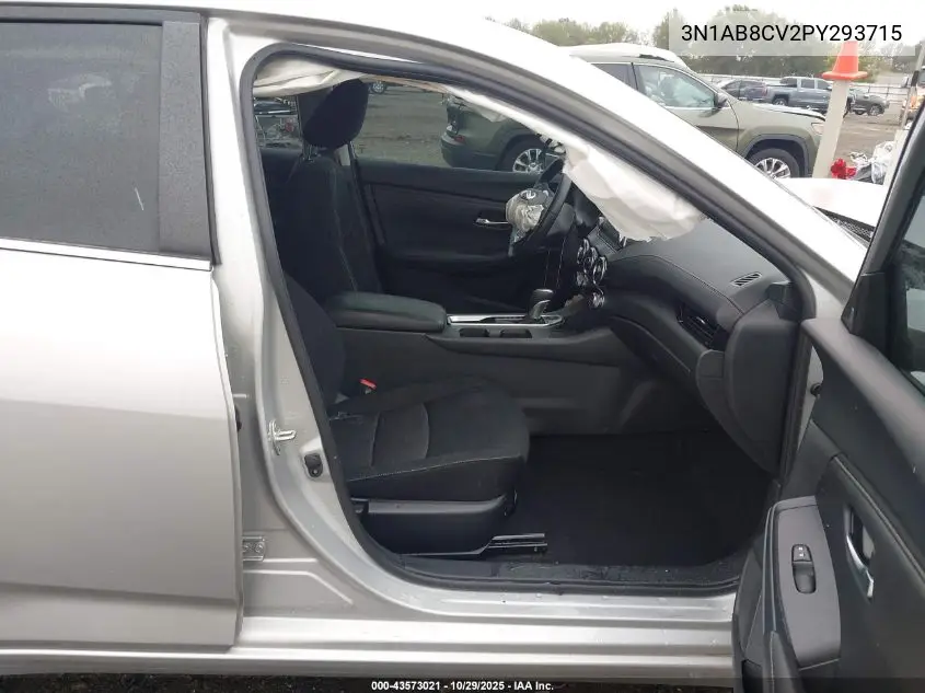 3N1AB8CV2PY293715 2023 Nissan Sentra Sv Xtronic Cvt