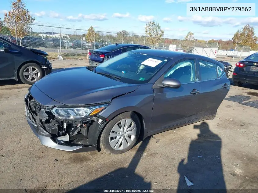 3N1AB8BV8PY279562 2023 Nissan Sentra S Xtronic Cvt