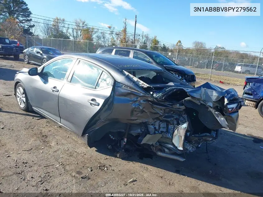 3N1AB8BV8PY279562 2023 Nissan Sentra S Xtronic Cvt