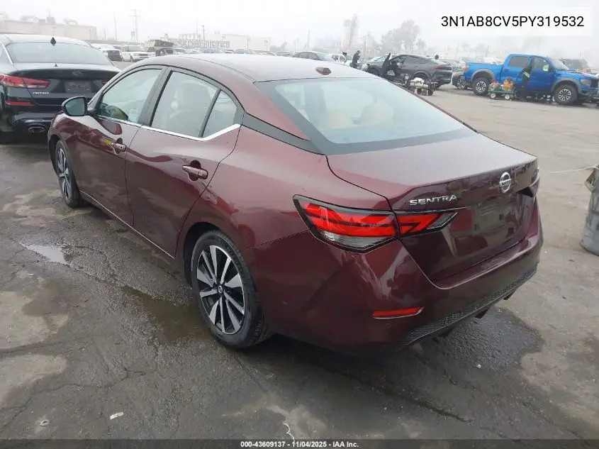 3N1AB8CV5PY319532 2023 Nissan Sentra Sv Xtronic Cvt
