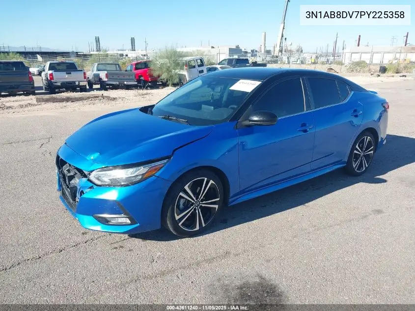 3N1AB8DV7PY225358 2023 Nissan Sentra Sr Xtronic Cvt