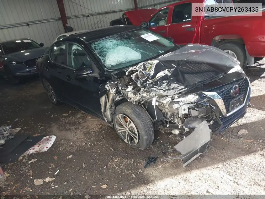 3N1AB8CV0PY263435 2023 Nissan Sentra Sv Xtronic Cvt