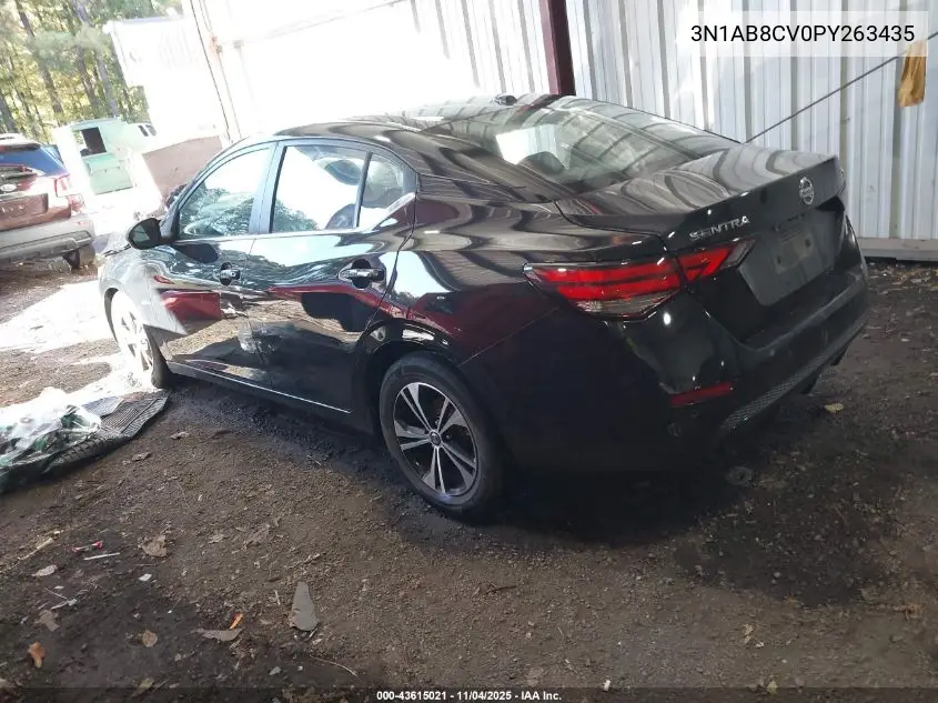 3N1AB8CV0PY263435 2023 Nissan Sentra Sv Xtronic Cvt