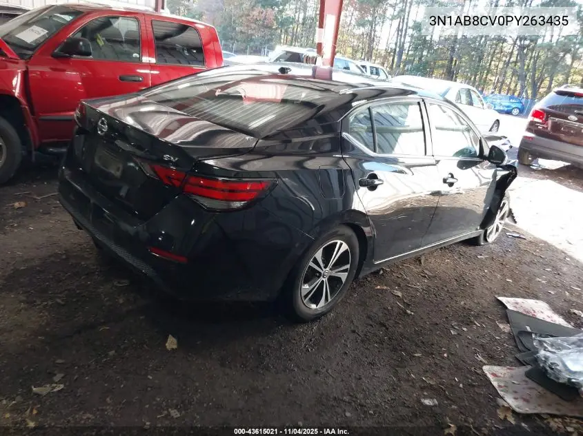 3N1AB8CV0PY263435 2023 Nissan Sentra Sv Xtronic Cvt
