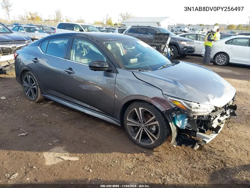 3N1AB8DV0PY256497 2023 Nissan Sentra Sr Xtronic Cvt