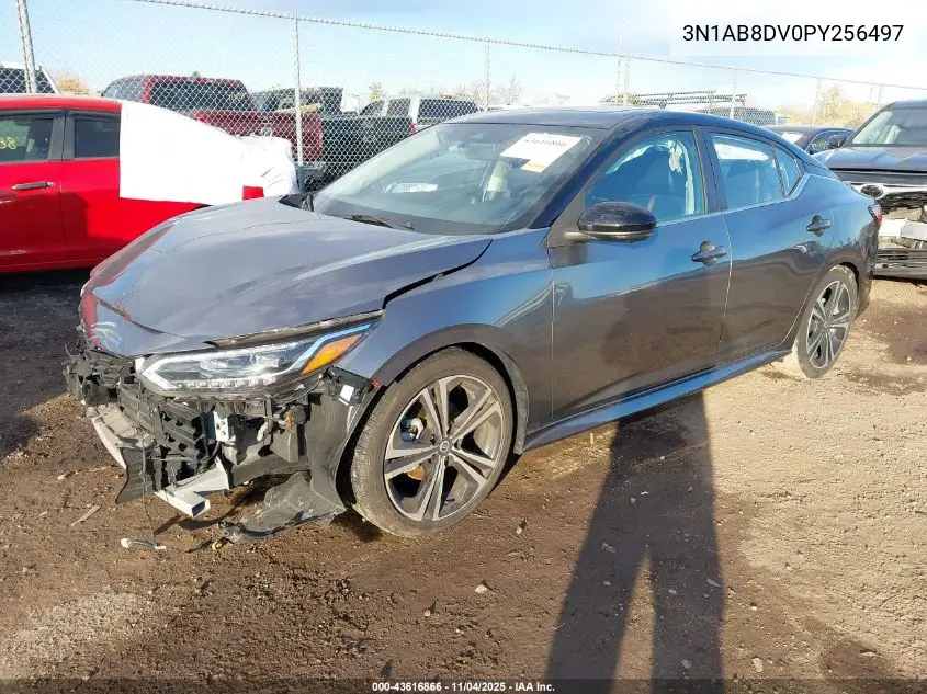 3N1AB8DV0PY256497 2023 Nissan Sentra Sr Xtronic Cvt