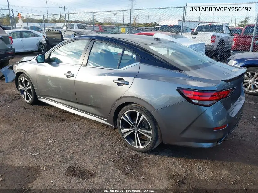 3N1AB8DV0PY256497 2023 Nissan Sentra Sr Xtronic Cvt