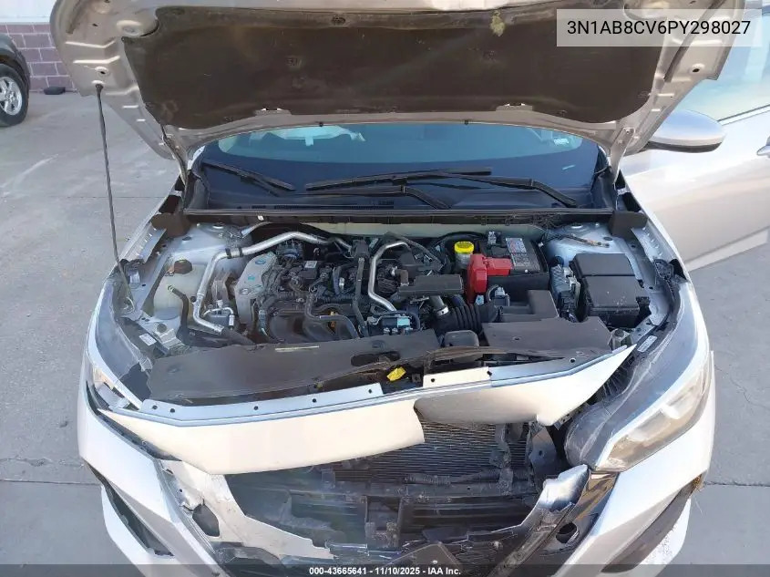 3N1AB8CV6PY298027 2023 Nissan Sentra Sv Xtronic Cvt