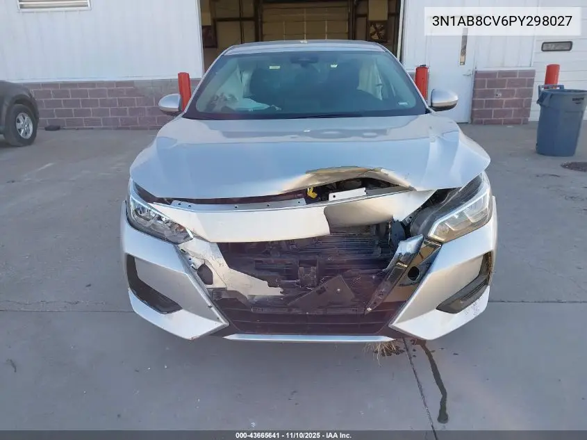 3N1AB8CV6PY298027 2023 Nissan Sentra Sv Xtronic Cvt