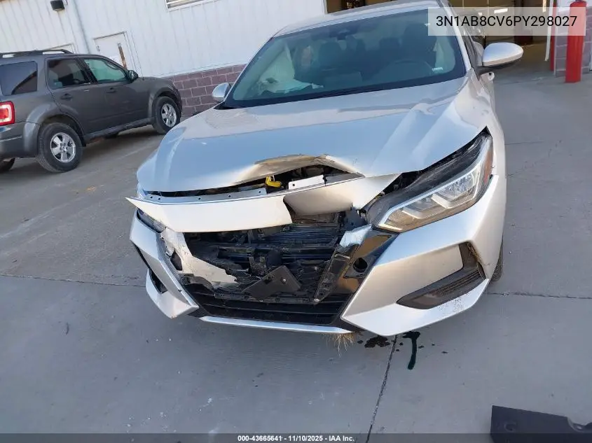 3N1AB8CV6PY298027 2023 Nissan Sentra Sv Xtronic Cvt