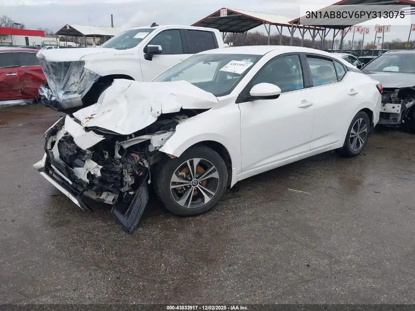 3N1AB8CV6PY313075 2023 Nissan Sentra Sv Xtronic Cvt