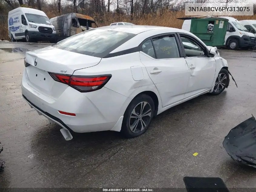 3N1AB8CV6PY313075 2023 Nissan Sentra Sv Xtronic Cvt
