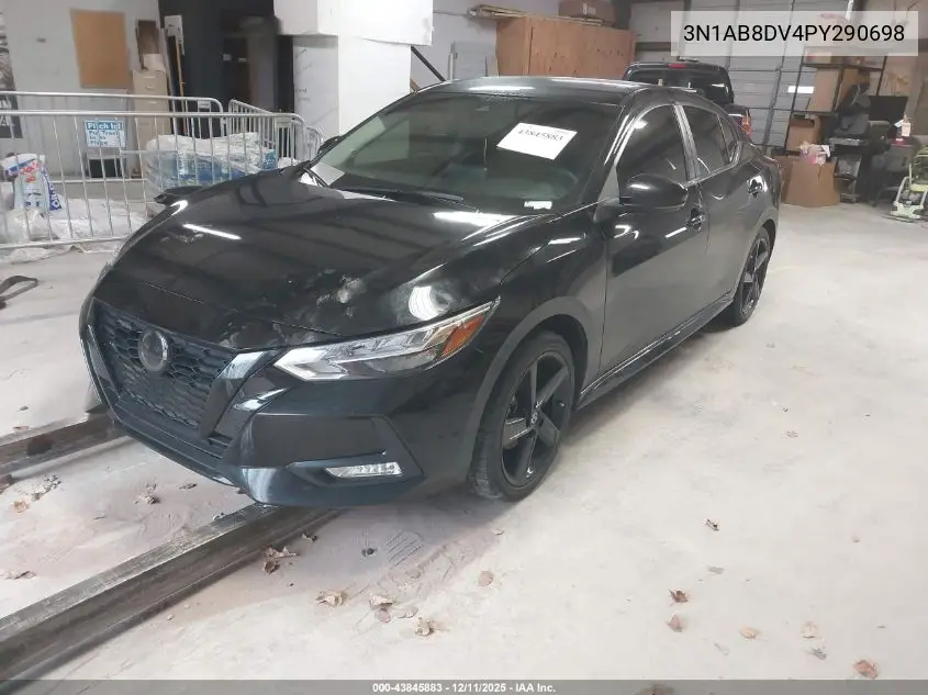 3N1AB8DV4PY290698 2023 Nissan Sentra Sr Xtronic Cvt