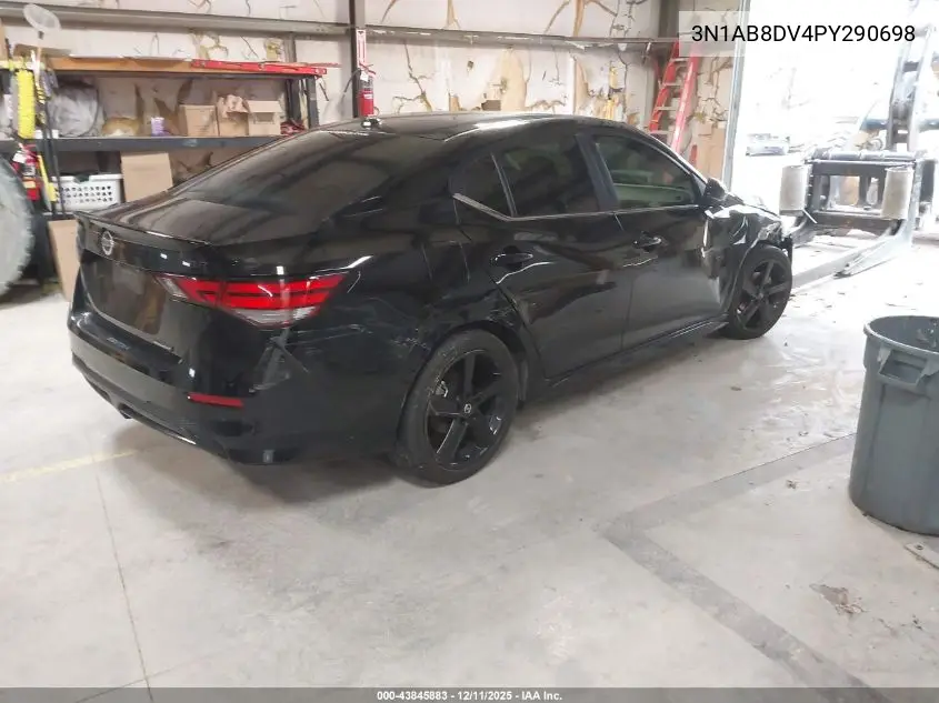 3N1AB8DV4PY290698 2023 Nissan Sentra Sr Xtronic Cvt
