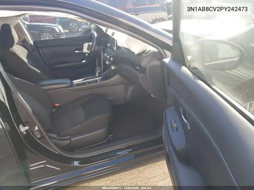 3N1AB8CV2PY242473 2023 Nissan Sentra Sv Xtronic Cvt