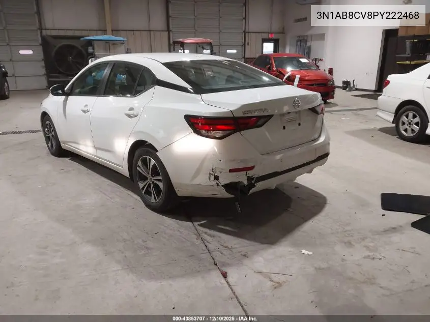3N1AB8CV8PY222468 2023 Nissan Sentra Sv Xtronic Cvt
