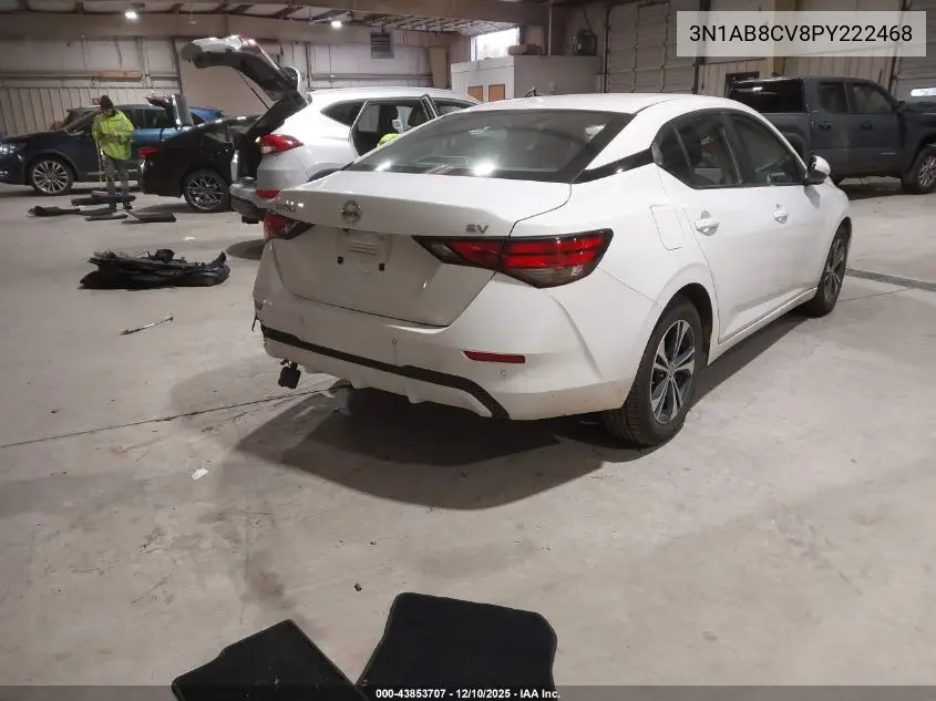 3N1AB8CV8PY222468 2023 Nissan Sentra Sv Xtronic Cvt