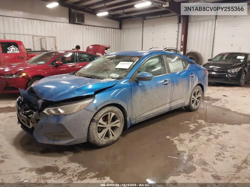 3N1AB8CV0PY255366 2023 Nissan Sentra Sv Xtronic Cvt
