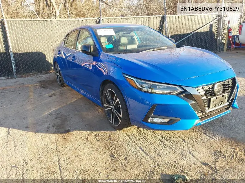 3N1AB8DV6PY310529 2023 Nissan Sentra Sr Xtronic Cvt
