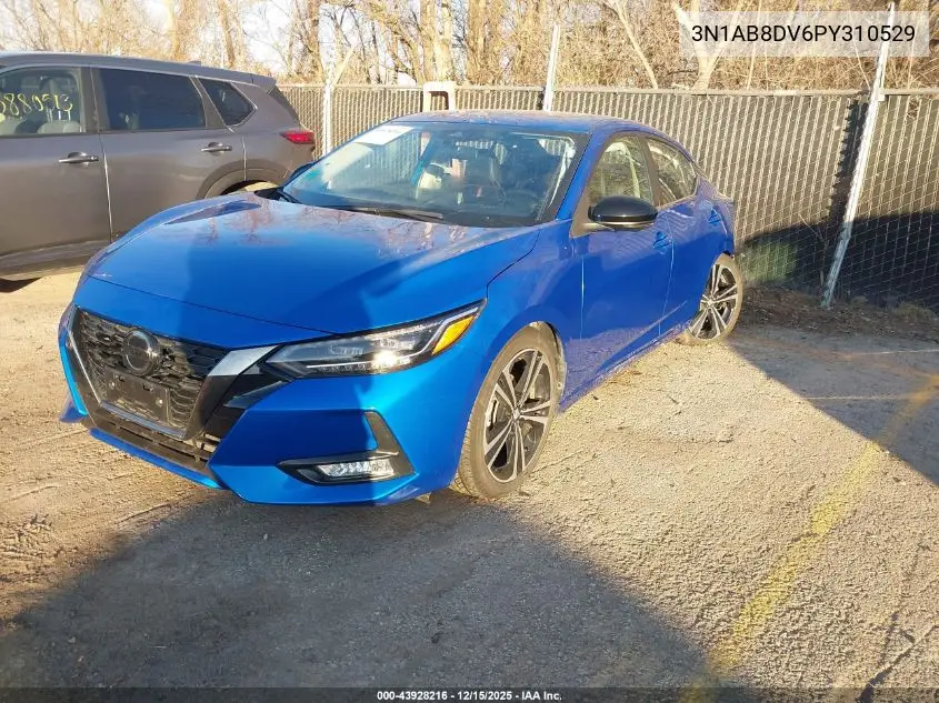 3N1AB8DV6PY310529 2023 Nissan Sentra Sr Xtronic Cvt
