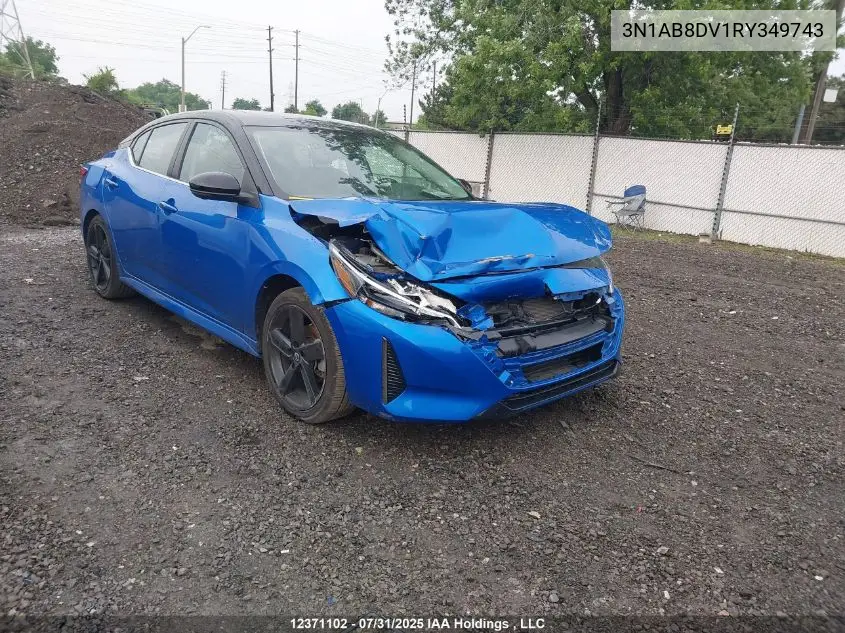 3N1AB8DV1RY349743 2024 Nissan Sentra Sr