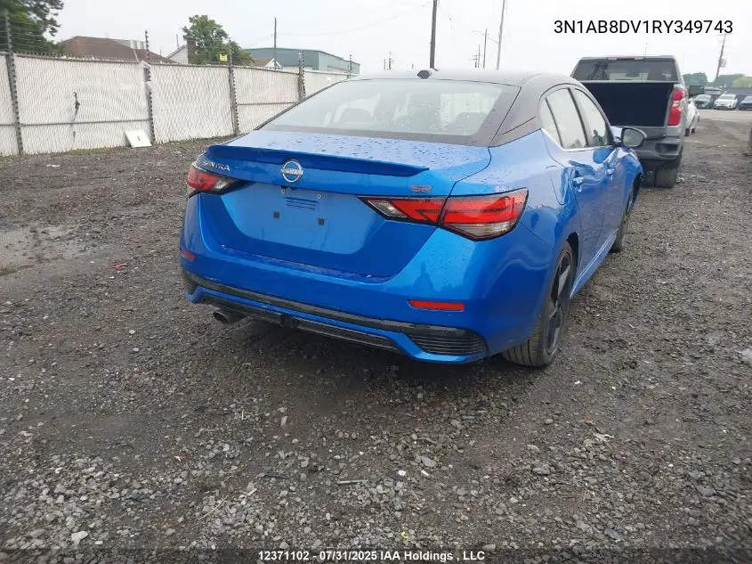 3N1AB8DV1RY349743 2024 Nissan Sentra Sr