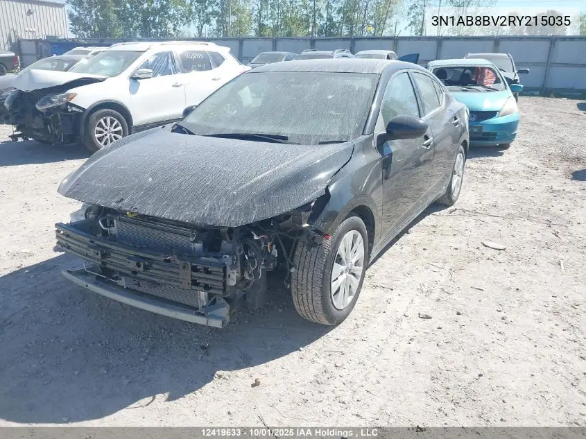 3N1AB8BV2RY215035 2024 Nissan Sentra S