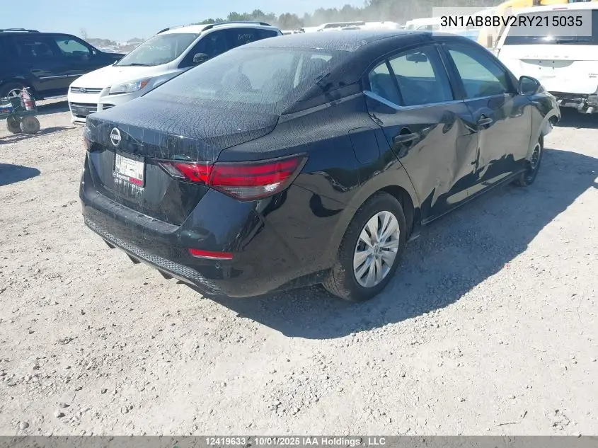 3N1AB8BV2RY215035 2024 Nissan Sentra S