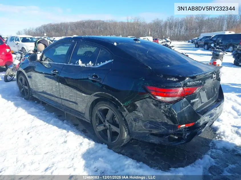 3N1AB8DV5RY232344 2024 Nissan Sentra Sr