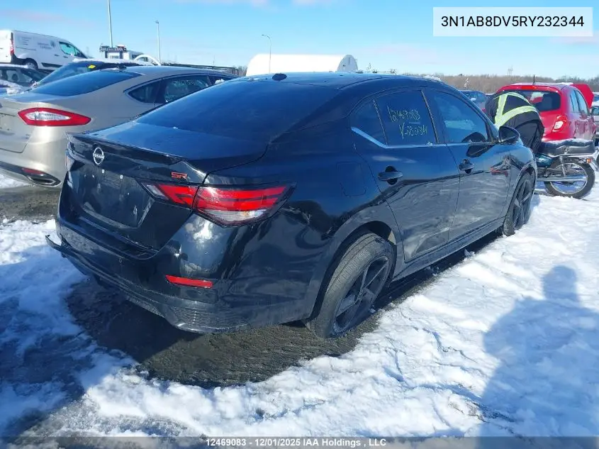 3N1AB8DV5RY232344 2024 Nissan Sentra Sr