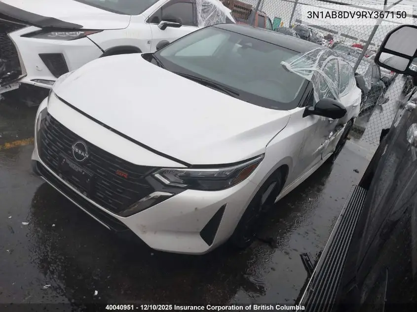 3N1AB8DV9RY367150 2024 Nissan Sentra Sr