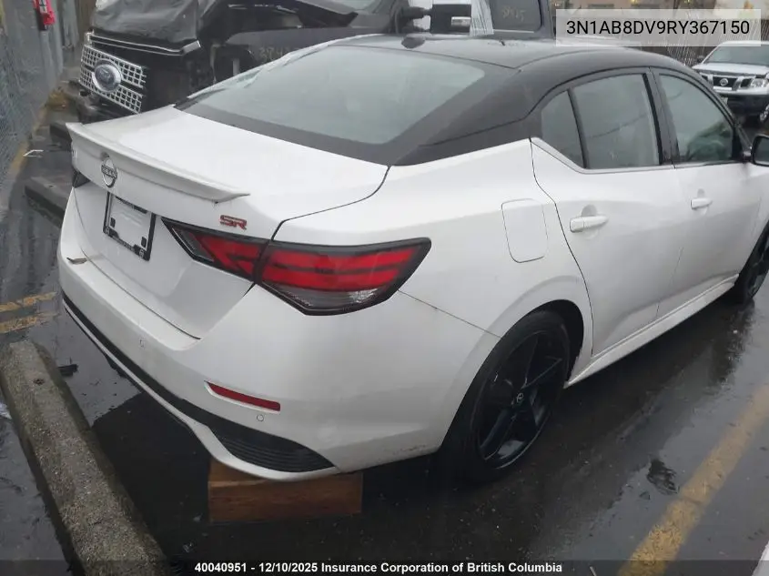 3N1AB8DV9RY367150 2024 Nissan Sentra Sr