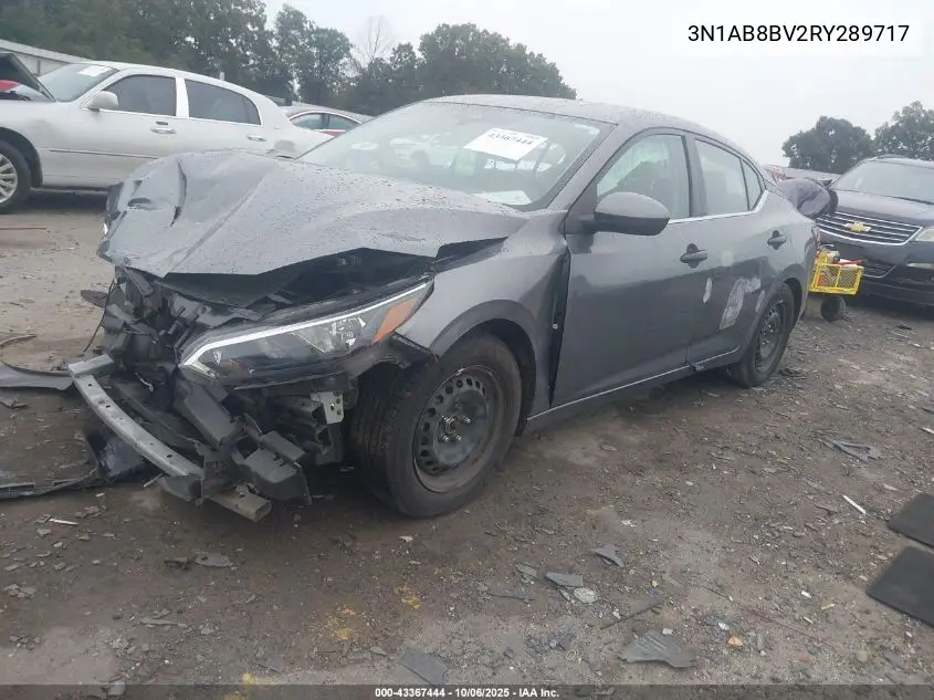 3N1AB8BV2RY289717 2024 Nissan Sentra S Xtronic Cvt