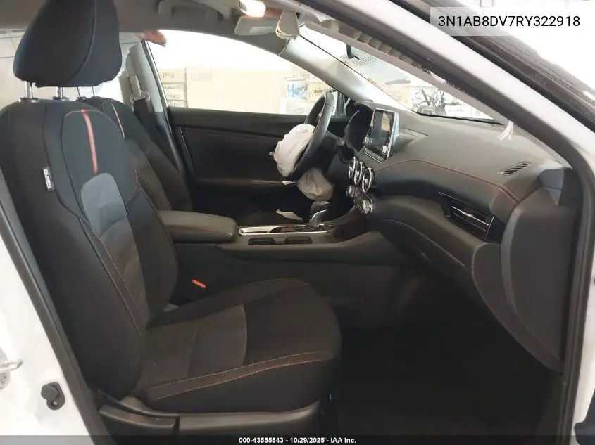 3N1AB8DV7RY322918 2024 Nissan Sentra Sr Xtronic Cvt