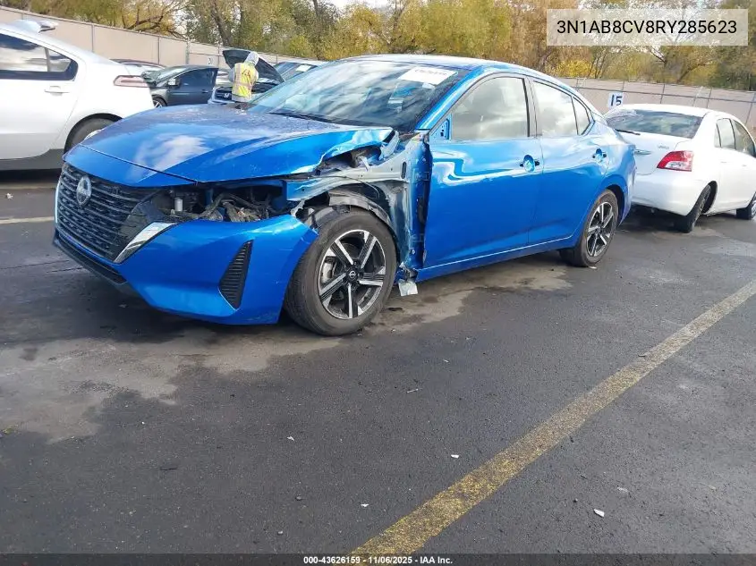 3N1AB8CV8RY285623 2024 Nissan Sentra Sv Xtronic Cvt