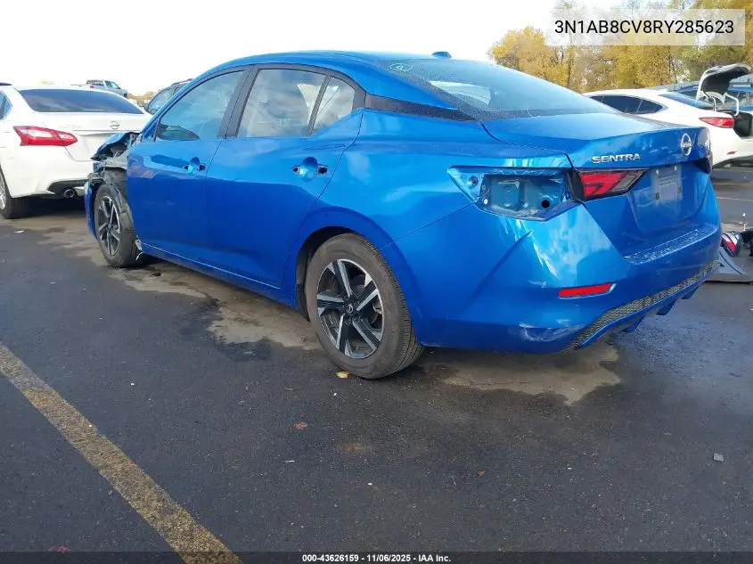 3N1AB8CV8RY285623 2024 Nissan Sentra Sv Xtronic Cvt
