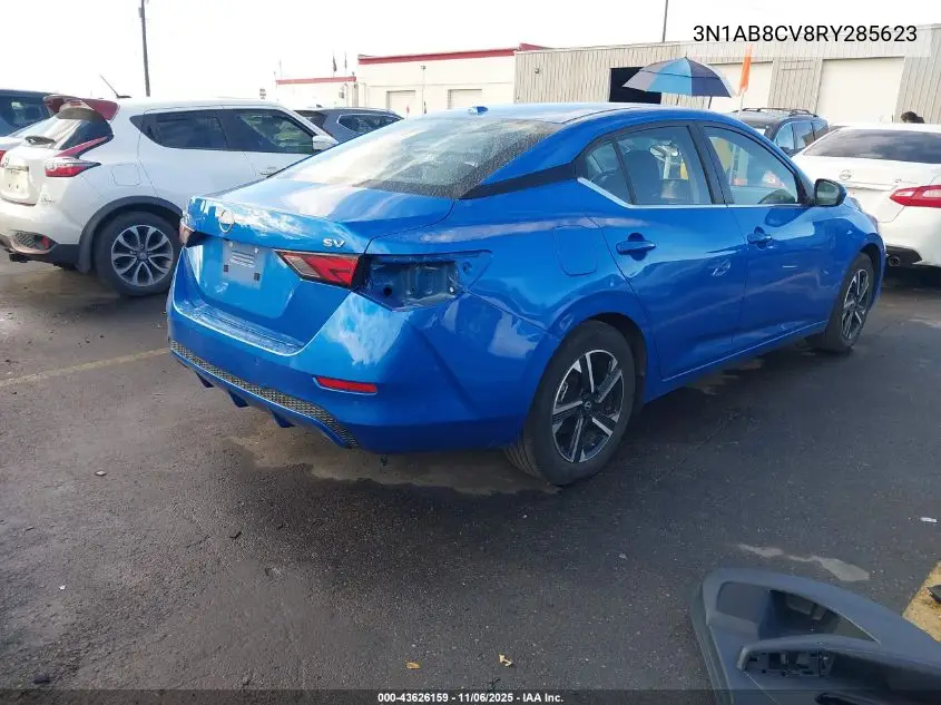 3N1AB8CV8RY285623 2024 Nissan Sentra Sv Xtronic Cvt