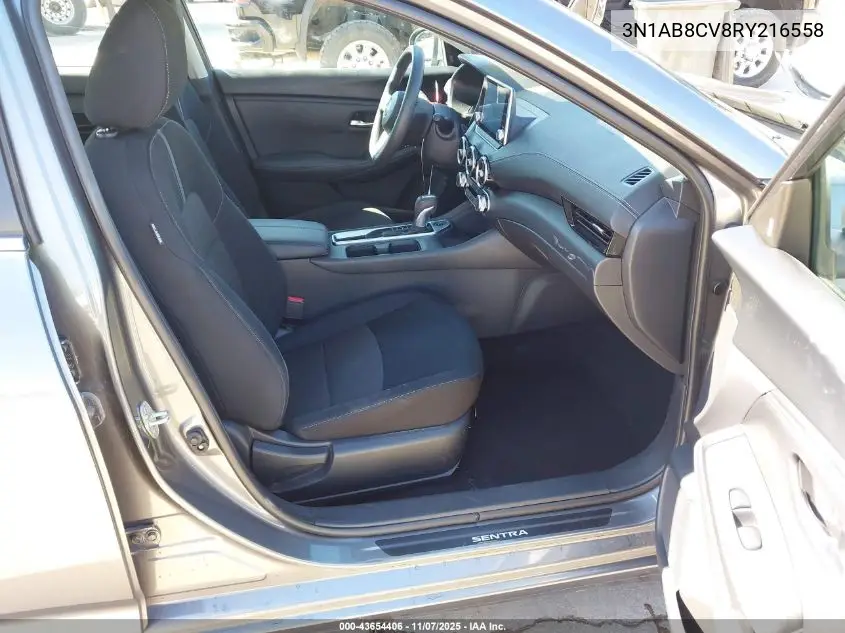 3N1AB8CV8RY216558 2024 Nissan Sentra Sv Xtronic Cvt