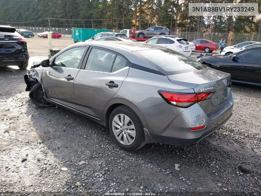 3N1AB8BV1RY233249 2024 Nissan Sentra S Xtronic Cvt