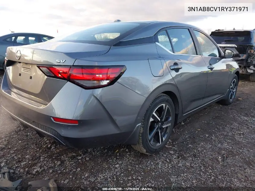 3N1AB8CV1RY371971 2024 Nissan Sentra Sv Xtronic Cvt
